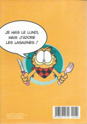 Verso de Garfield (Dargaud) -MBD28- Garfield - Le Monde de la BD - 28