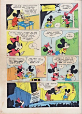 Verso de Four Color Comics (2e série - Dell - 1942) -157- Walt Disney's Mickey Mouse and the Beanstalk