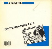 Verso de Dirty Comics -1a- Dirty comics - 1
