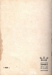 Verso de Les 5 As (Impéria) -Rec10- Collection reliée N°10 (du n°71 au n°74)