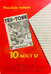 Verso de Tex-Tone (Impéria) -6- Echec aux kidnappers!