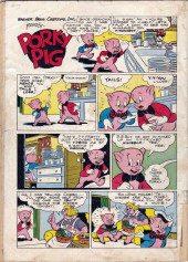 Verso de Four Color Comics (2e série - Dell - 1942) -182- Porky Pig in Ever-Never Land