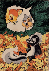 Verso de Four Color Comics (2e série - Dell - 1942) -186- Walt Disney's Bambi