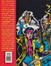 Verso de X-Men poster magazine -2- X-men poster magazine #2