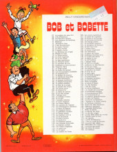 Verso de Bob et Bobette (3e Série Rouge) -181a1982- Le prince des poires