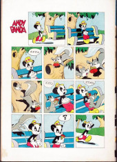 Verso de Four Color Comics (2e série - Dell - 1942) -198- Andy Panda in The Mighty Mites