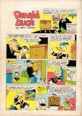 Verso de Four Color Comics (2e série - Dell - 1942) -199- Walt Disney's Donald Duck in Sheriff of Bullet Valley