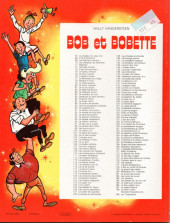 Verso de Bob et Bobette (3e Série Rouge) -147b1982- Le papillon du diable
