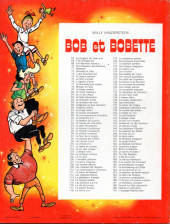Verso de Bob et Bobette (3e Série Rouge) -89b1979- Les mousquetaires endiablés