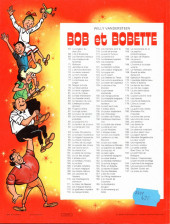 Verso de Bob et Bobette (3e Série Rouge) -93b1984- Le père Moustache