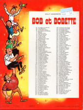 Verso de Bob et Bobette (3e Série Rouge) -100b1982- Le cheval d'or