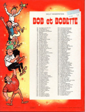 Verso de Bob et Bobette (3e Série Rouge) -103b1982- L'attrape-sons