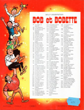 Verso de Bob et Bobette (3e Série Rouge) -107a1984- Le rayon magique