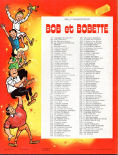 Verso de Bob et Bobette (3e Série Rouge) -112a1981- Les masques blancs