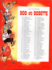 Verso de Bob et Bobette (3e Série Rouge) -114b1978- Le casque tartare