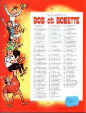 Verso de Bob et Bobette (3e Série Rouge) -137b1984- Le trésor de Fiskary