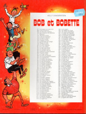 Verso de Bob et Bobette (3e Série Rouge) -140b1980- La dame en noir
