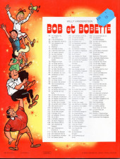 Verso de Bob et Bobette (3e Série Rouge) -154b1983- Ricky et Bobette