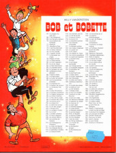 Verso de Bob et Bobette (3e Série Rouge) -131b1984- La trompette magique