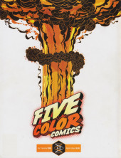 Verso de Five Color Comics (2008) - Five Color Comics #1