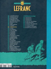 Verso de Lefranc - La Collection (Hachette) -10- L'apocalypse