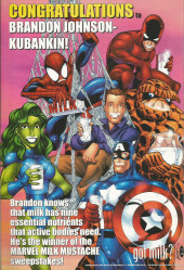 Verso de Captain Marvel Vol.4 (1999) -11- Together again for the first time!