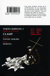 Verso de Tokyo Babylon (Ré-édition) -3- Tome 3