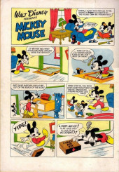 Verso de Four Color Comics (2e série - Dell - 1942) -231- Walt Disney's Mickey Mouse and the Rajah's Treasure
