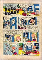 Verso de Four Color Comics (2e série - Dell - 1942) -233- Bugs Bunny, Sleepwalking Sleuth