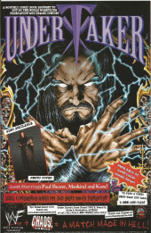 Verso de Undertaker (1999) -0- Wizard collector's issue