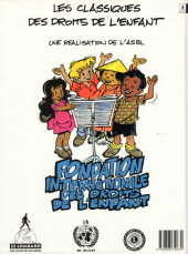 Verso de La convention des droits de l'enfant - La convention des Droits de l'Enfant
