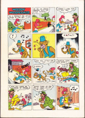 Verso de Four Color Comics (2e série - Dell - 1942) -249- Woody Woodpecker in the Globe Trotter