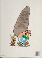 Verso de Astérix -21b1985- Le cadeau de César