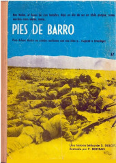 Verso de Hazañas bélicas (Vol.07 - 1961) -57- Arenas de fuego