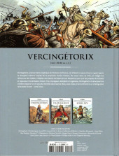 Verso de Les grands Personnages de l'Histoire en bandes dessinées -2- Vercingétorix