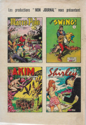 Verso de Ivanhoé (1re Série - Aventures et Voyages) -110- Les côtes de l'or