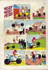 Verso de Four Color Comics (2e série - Dell - 1942) -264- Woody Woodpecker in the Magic Lantern