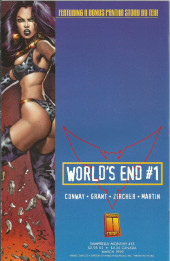 Verso de Vampirella Monthly (1997) -13A- World's End 1: Heart of Darkness