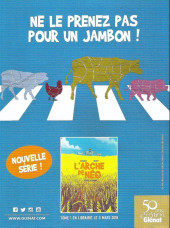 Verso de L'arche de Néo -1Extrait- Tome 1