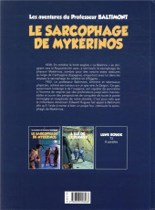 Verso de Les aventures du Professeur Baltimont -1a2019- Le sarcophage de Mykérinos