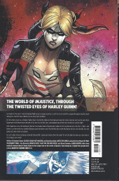Verso de Injustice - Ground Zero (2017) -INT01- The world of injustice, through the twisted eyes of harley quinn!