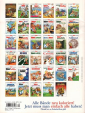 Verso de Astérix (en allemand) -12SP13- Asterix bei den olympischen spielen