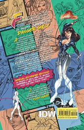 Verso de (AUT) Campbell - Danger Girl Sketchbook Expanded Edition