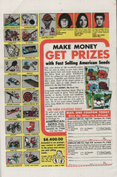 Verso de Ghost Rider Vol.2 (1973) -18- The Salvation Run!!