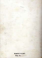 Verso de Zembla (Lug) -Rec005- Album N°5 (du n°17 au n°20)