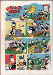 Verso de Four Color Comics (2e série - Dell - 1942) -282- Walt Disney's Donald Duck and The Pixilated Parrot
