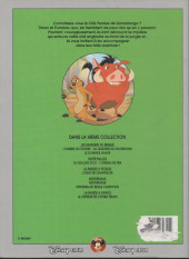 Verso de Disney Club - Timon & Pumbaa, la cité perdue de Gonzolanga