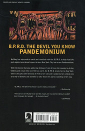 Verso de B.P.R.D.: The Devil You Know (Dark Horse - 2017) -INT02- Pandemonium