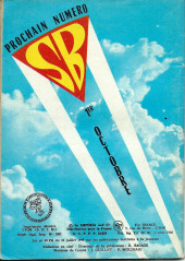 Verso de Super Boy (2e série) -205- Le dernier Inca