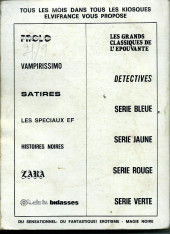 Verso de Histoires noires (Elvifrance) -Rec02- Album N°2 (du n°32 au n°33)